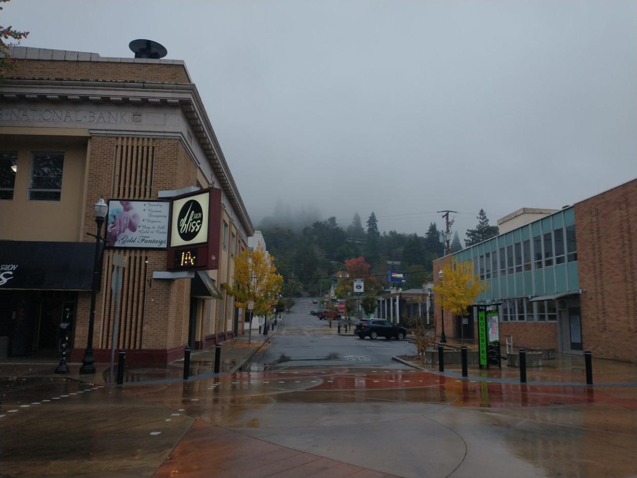 Downtown Roseburg, Oregon. (Credit: Matt Thompson)