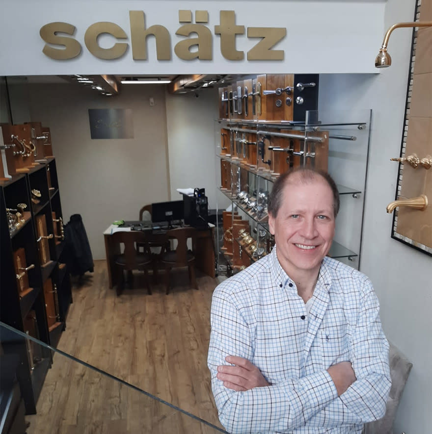 Norberto Schätz, en busca de expandir los horizontes de la empresa.
