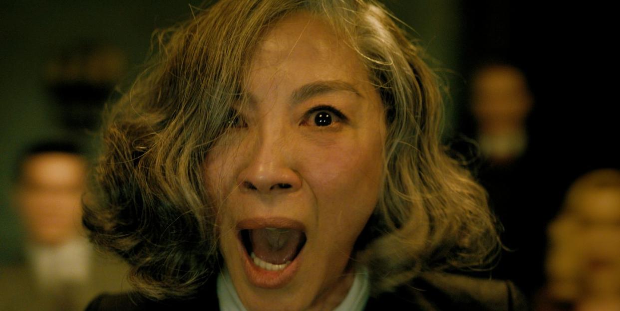 michelle yeoh in a haunting in venice