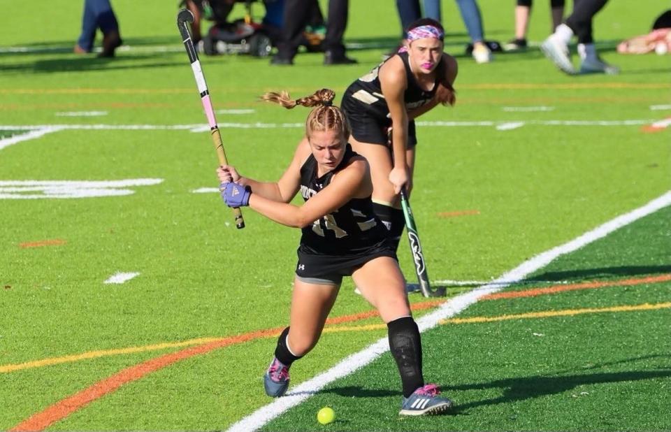 Point Pleasant Boro junior midfielder Caroline DeKenipp  is a Shore Conference Field Hockey Coaches Association All-Shore First Team selection.