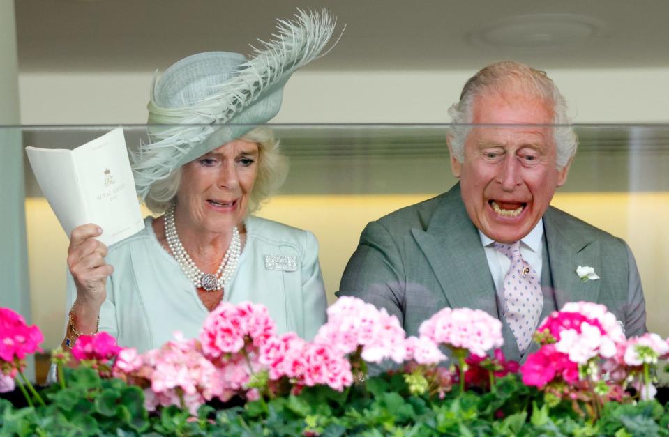 Queen Camilla and King Charles III at Royal Ascot 2023 on June 22, 2023 in Ascot, England.
