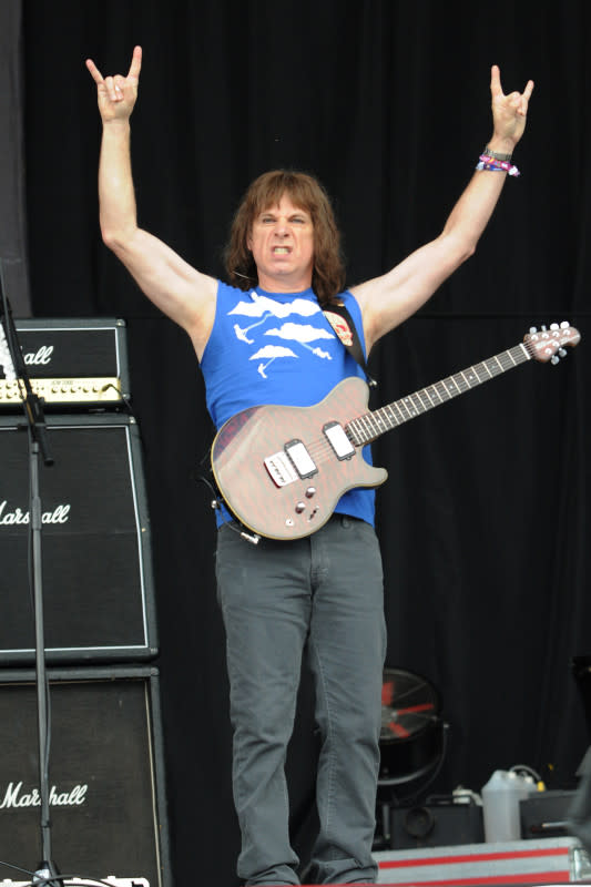 Nigel Tufnel (Christopher Guest) of Spinal Tap <p>Jim Dyson/Getty Images</p>