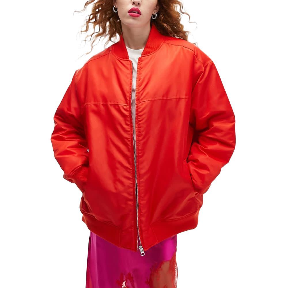 <p><a href="https://go.redirectingat.com?id=74968X1596630&url=https%3A%2F%2Fwww.asos.com%2Fus%2Ftopshop%2Ftopshop-oversized-bomber-jacket-in-red%2Fprd%2F202869375&sref=https%3A%2F%2F" rel="nofollow noopener" target="_blank" data-ylk="slk:Shop Now;elm:context_link;itc:0;sec:content-canvas" class="link rapid-noclick-resp">Shop Now</a></p><p>Oversized Bomber</p><p>us.asos.com</p><p>$42.00</p>