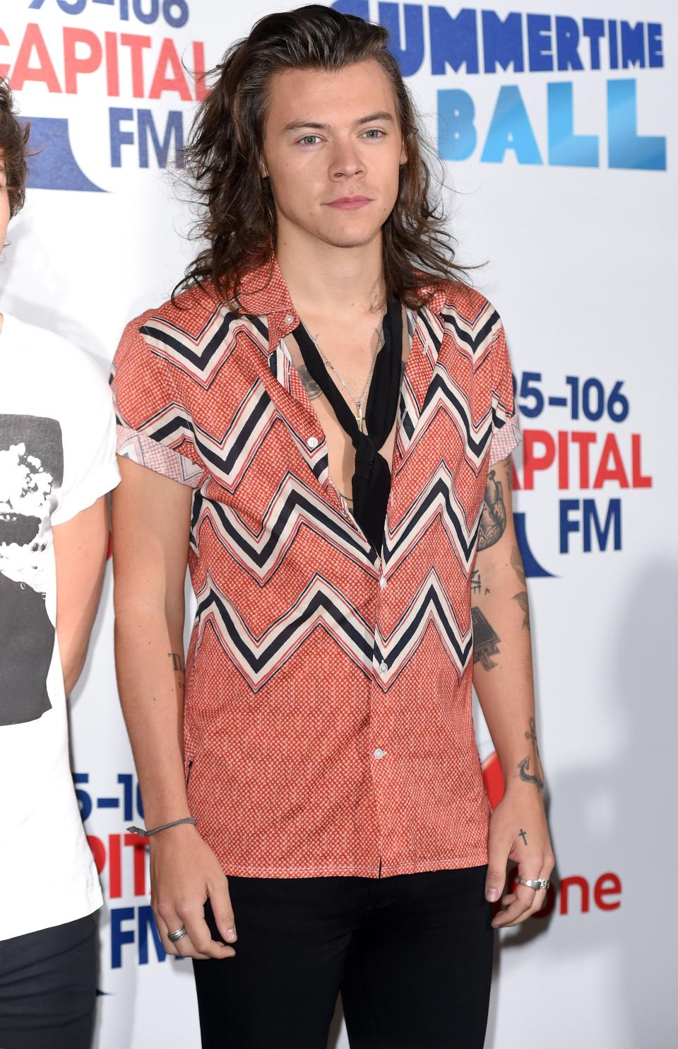 At the Capital FM Summertime Ball with One Direction in London.