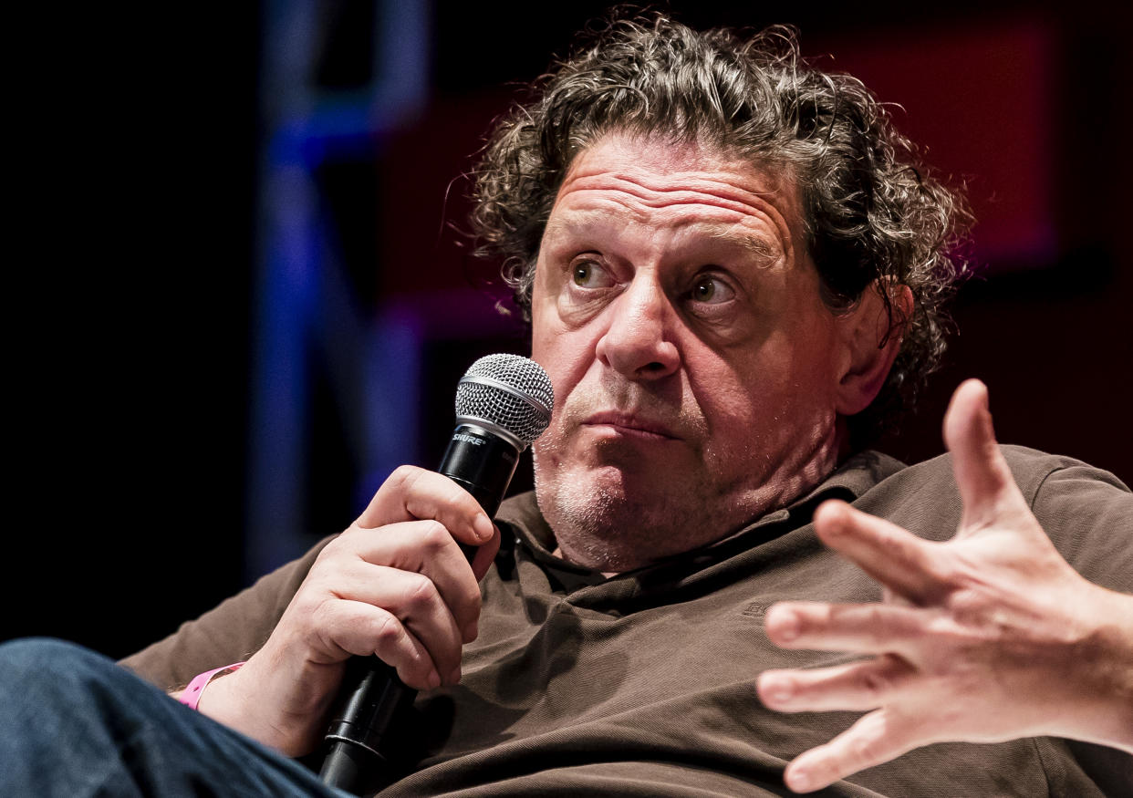 HONG KONG, - JULY 12: Chef Marco Pierre White attends the Day 3 of the RISE Conference 2018 at Hong Kong Convention and Exhibition Centre on July 12, 2018 in Hong Kong. (Photo by S3studio/Getty Images)