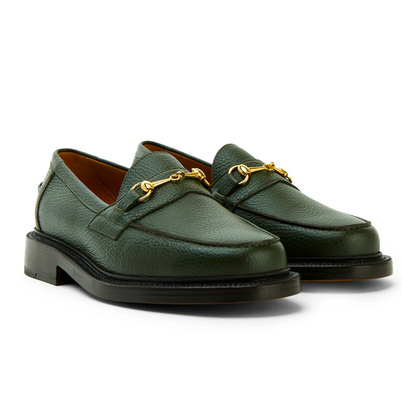 <p><a href="https://www.blackstockandweber.com/products/the-mason-horse-bit-loafer-ivy" rel="nofollow noopener" target="_blank" data-ylk="slk:Shop Now;elm:context_link;itc:0;sec:content-canvas" class="link ">Shop Now</a></p><p>Mason Horse Bit Loafer</p><p>blackstockandweber.com</p><p>$395.00</p>