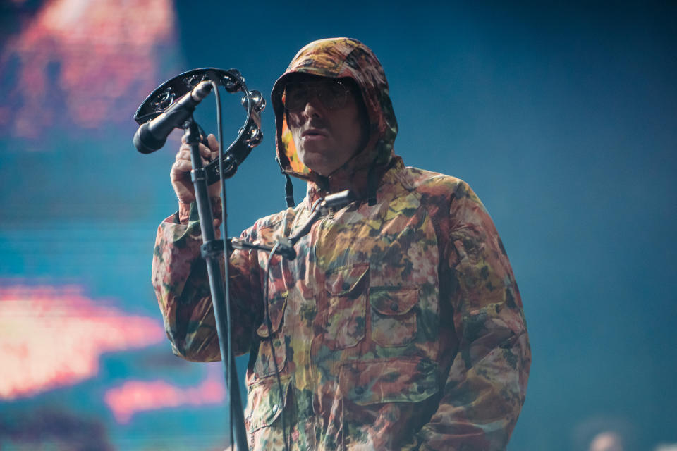 Liam Gallagher performs at Cala Mijas Fest 2022 Day 3 at Recinto de Sonora Mijas on September 03, 2022 in Malaga, Spain. (Photo by Pablo Gallardo/Redferns)