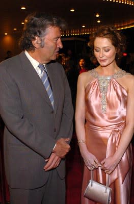 Robert Shaye and Miranda Otto at the LA premiere of New Line's The Lord of the Rings: The Return of The King