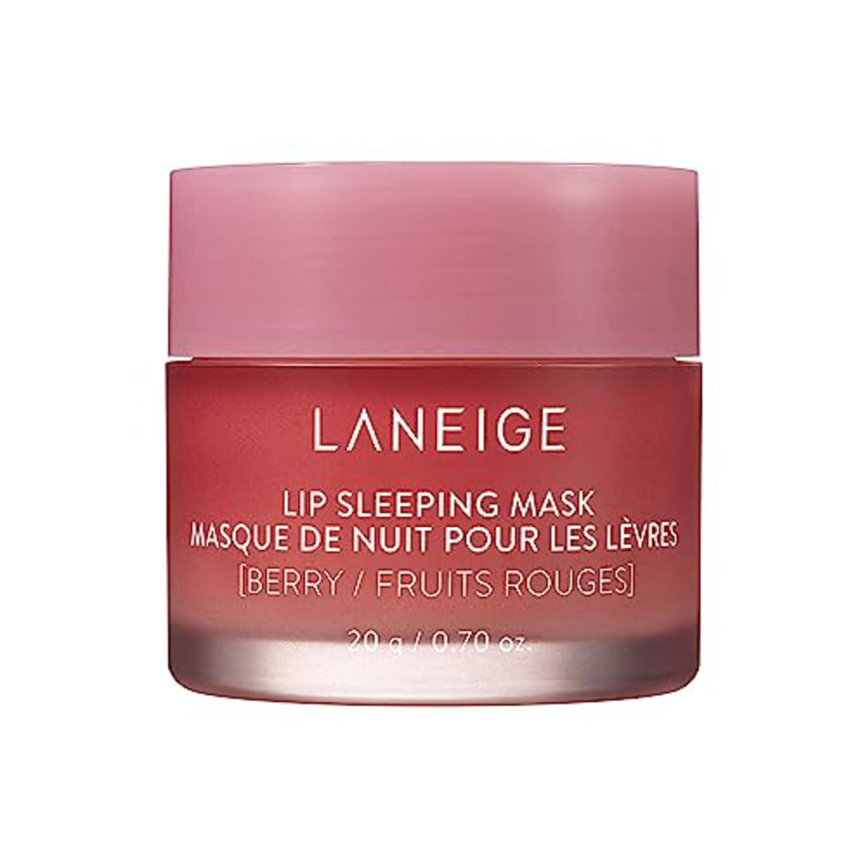 LANEIGE Lip Sleeping Mask - Berry (Packaging may vary) (AMAZON)