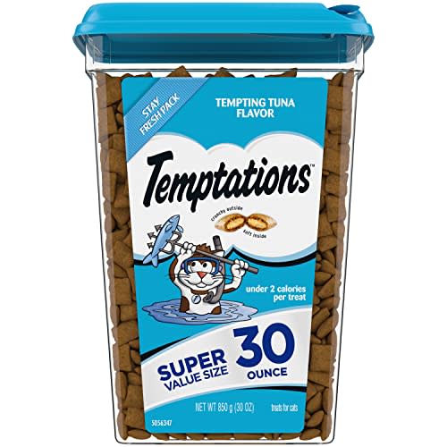 Temptations Classic Crunchy and Soft Cat Treats (Amazon / Amazon)