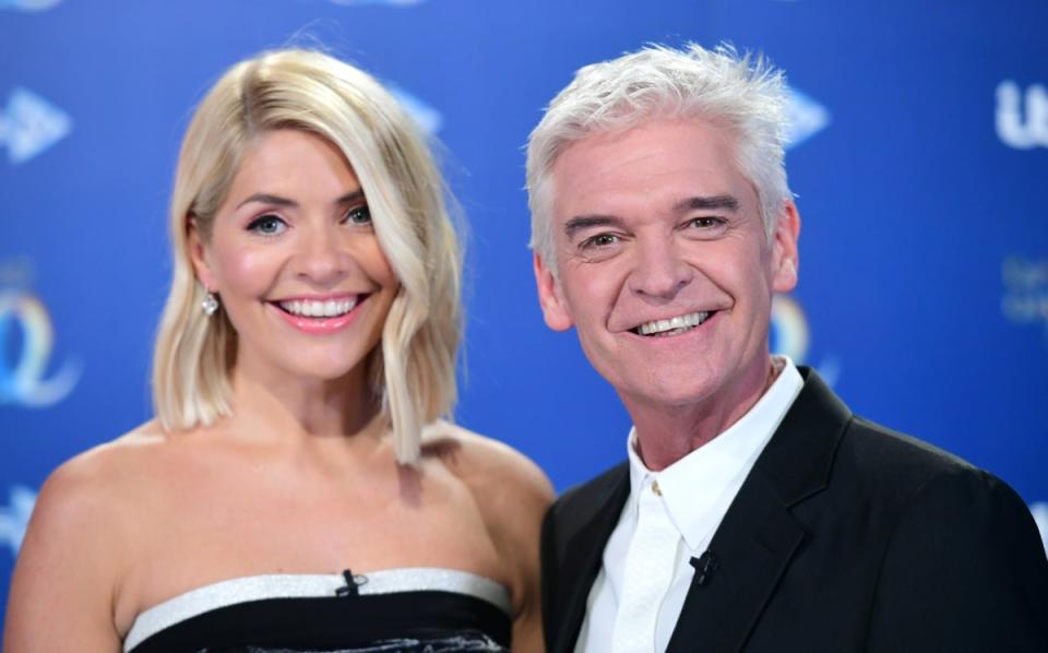 Holly Willoughby and Phillip Schofield (Ian West/PA)