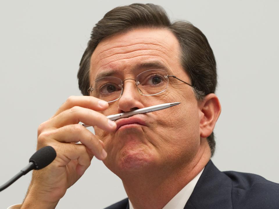 Stephen Colbert testifies before Congress