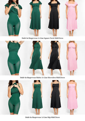 The Adjustable Midi Dress: Natural Fabrics & Fair Fashion