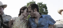 This undated publicity photo provided by the Sundance Institute shows Rooney Mara, left, and Casey Affleck, right, in a scene from the film, "Ain't Them Bodies Saints," included in the U.S. Dramatic Film competition at the 2013 Sundance Film Festival. (AP Photo/Sundance Institute, Steve Dietl)