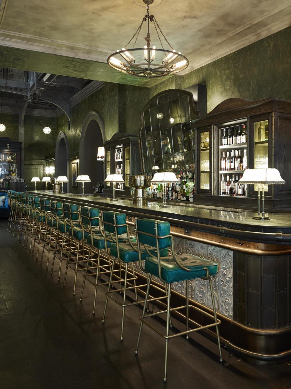 Grab a drink at the bar (The Beekman)