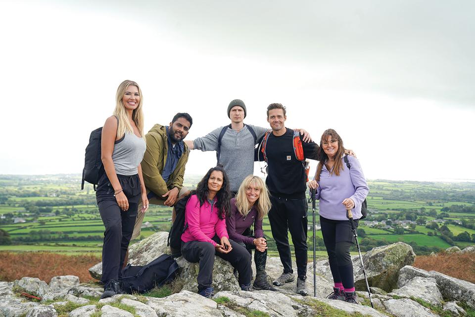 Pilgrimage North Wales Christine, Eshaan, Amanda, Michaela, Spencer, Sonali and Tom