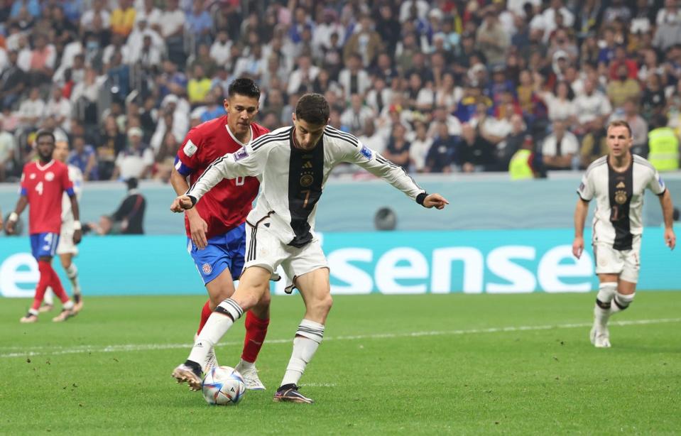 Kai Havertz came off the bench to strike twice but in vain (Getty Images)