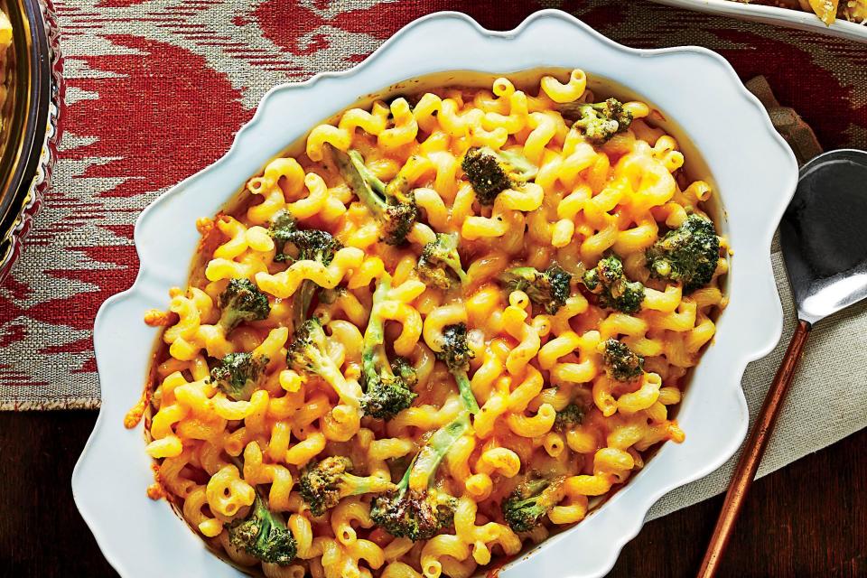 Roasted Broccoli Macaroni and Cheese