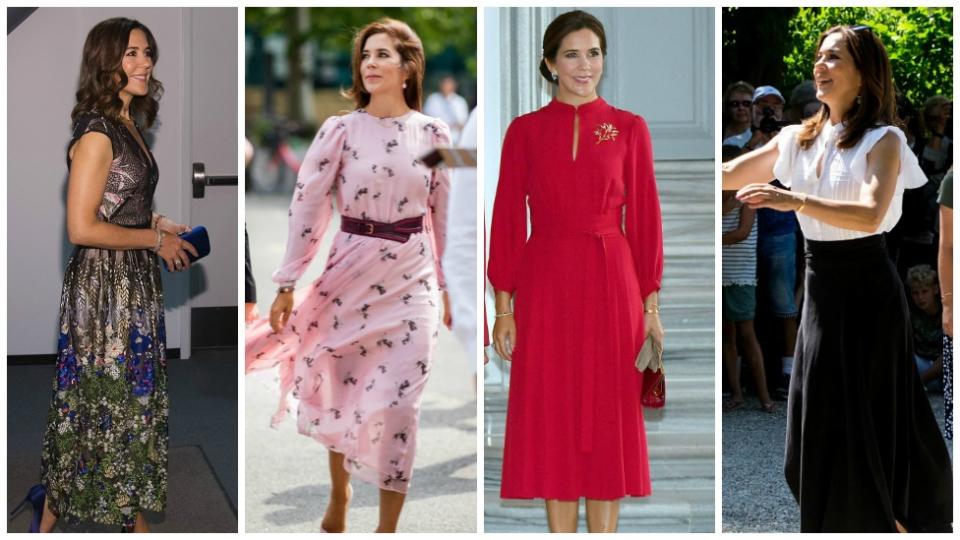 <p>Looking back at Crown Princess Mary of Denmark’s fashion choices this year we can’t help but notice that she has seriously upped her game and is looking more and more glamorous by the day. Check out her best looks over this past year. Source: Getty </p>