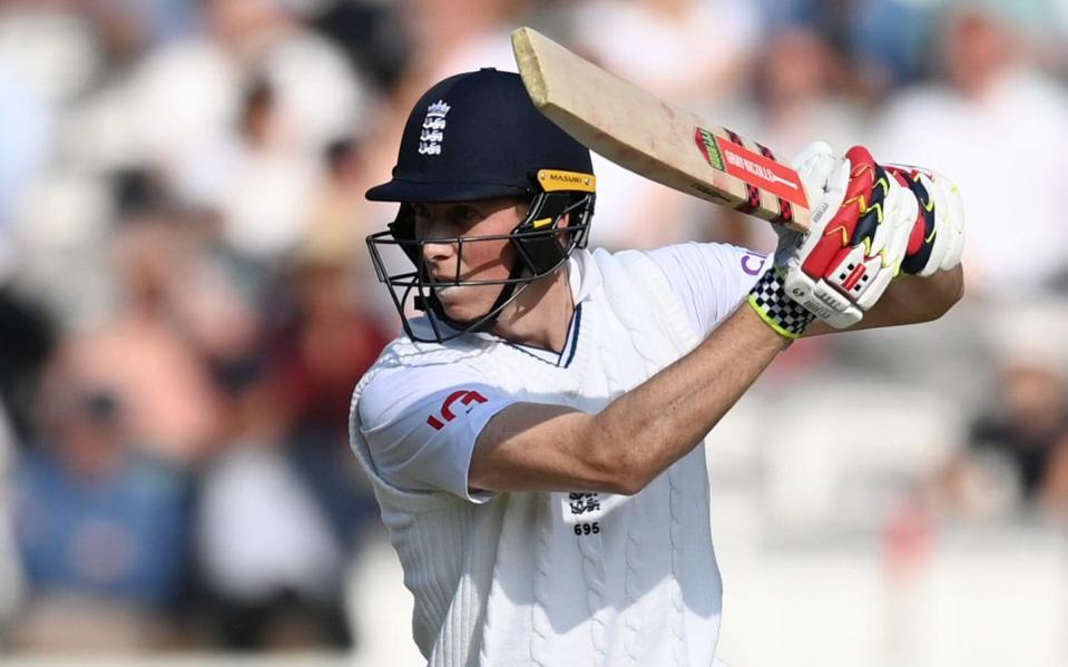 Zak Crawley of England bats during day one of the Test between England and Ireland at Lord's - Getty Images/Gareth Copley