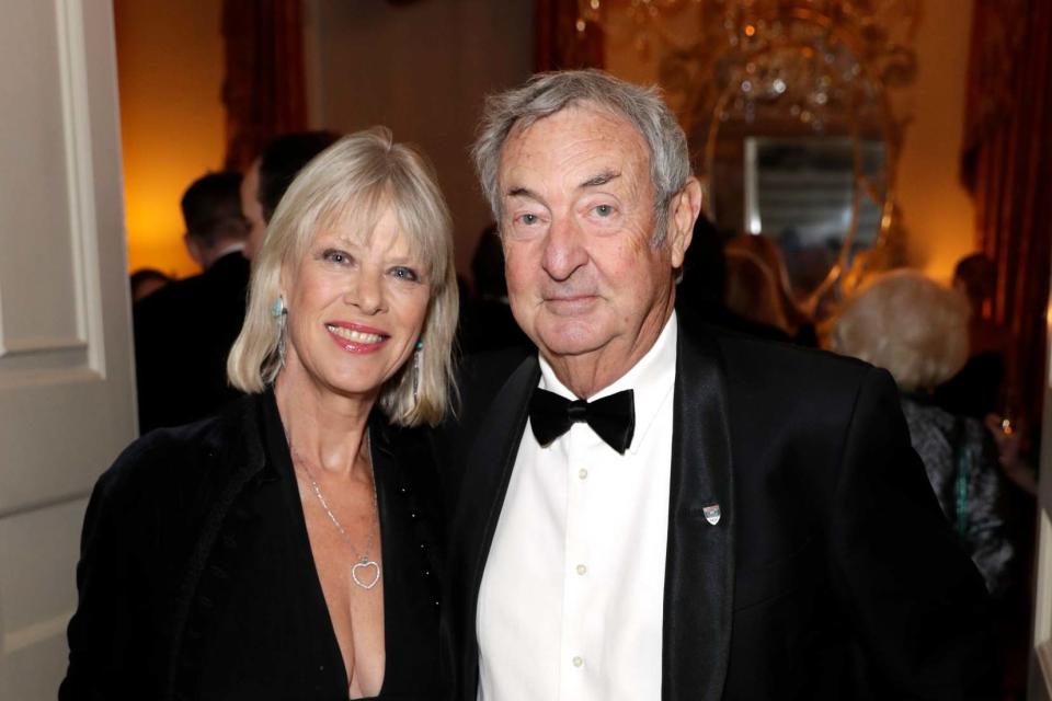 Complaints: Nick Mason and wife Nettie: Getty Images