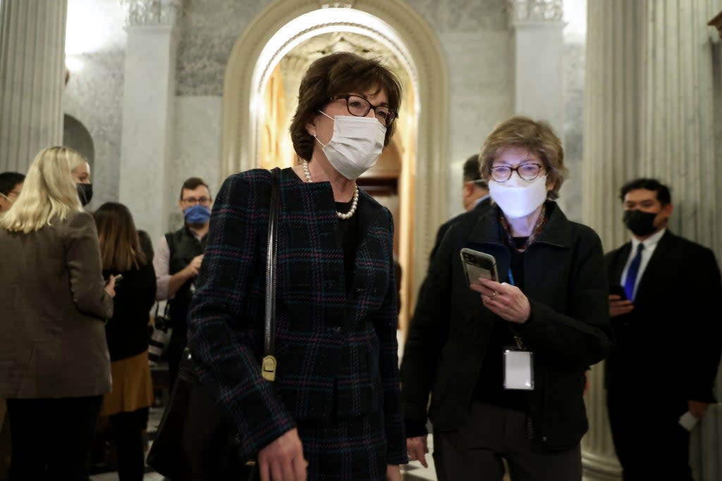 Senator Susan Collins on Capitol Hill  (Getty Images)