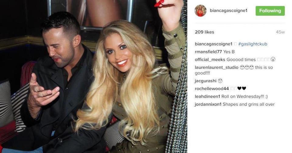 Bianca dumped her cagefighter boyfriend after falling for Jamie (Copyright: Instagram/Bianca Gascoigne)