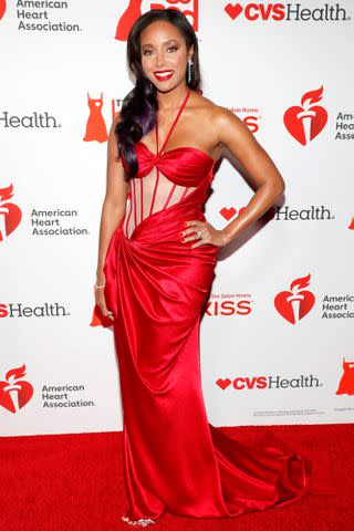 <p>Astrid Stawiarz/Getty</p> Brandi Rhodes at Lincoln Center on January 31, 2024 in New York City.
