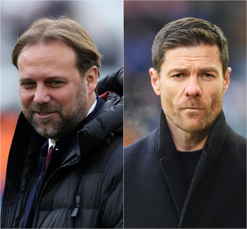 Liverpool links: Tim Steidten worked closely with Xabi Alonso at Bayer Leverkusen (Getty Images)