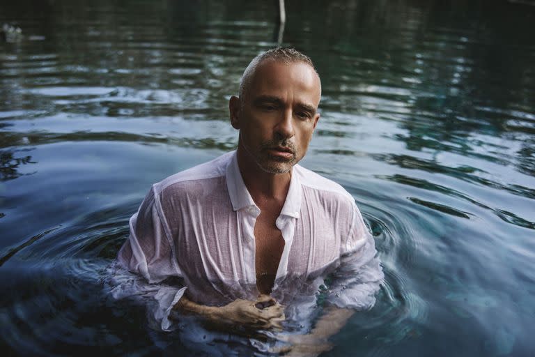 Eros Ramazzotti, como pez en el agua