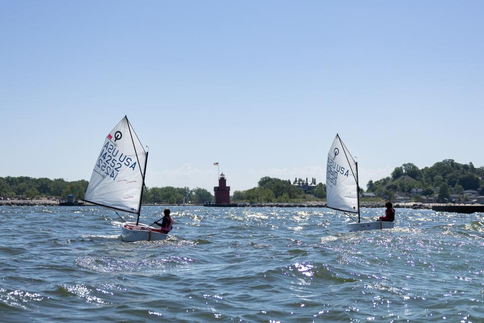 MBJA Sailing School recently started sailing classes and camps, which include lessons and races for all age groups, including adults.