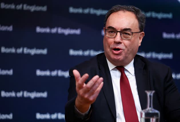 Governor of the Bank of England, Andrew Bailey.