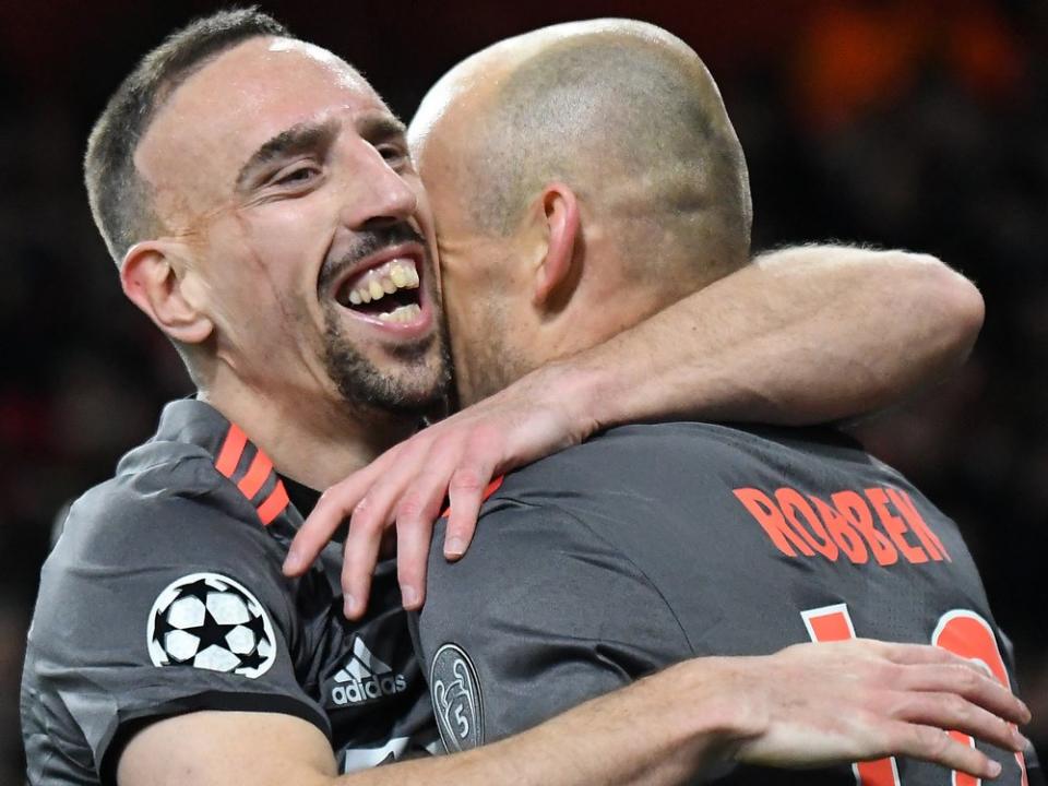 Gemeinsam mit Arjen Robben bildete Franck Ribéry die gefürchtete Flügelzange 