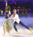 Zendaya and Val Chmerkovskiy perform on "Dancing With the Stars."