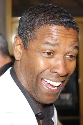 Denzel Washington at the LA premiere of 20th Century Fox's Man on Fire