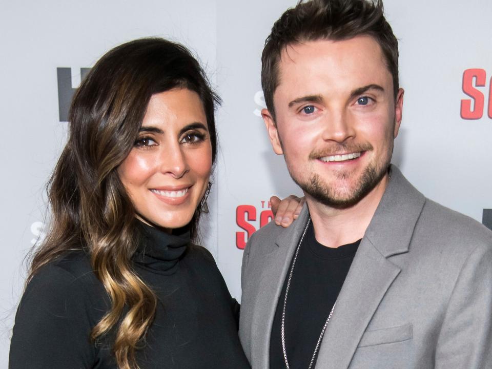 Jamie-Lynn Sigler and Robert Iler in 2019.