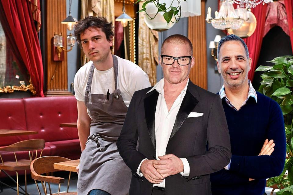 Jackson Boxer, Heston Blumenthal  and Yotam Ottolenghi are all supporting StreetSmart in their restaurants (ES Composite)