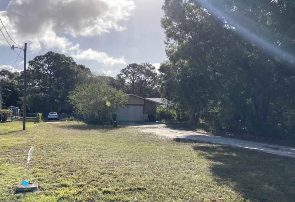 St. Lucie County sheriff's officials March 21, 2023, reported searching at a home near the 5800 block of Palmetto Drive in connection with a missing person case. Neighbors on March 22, 2023, said this home is where the search was being conducted.