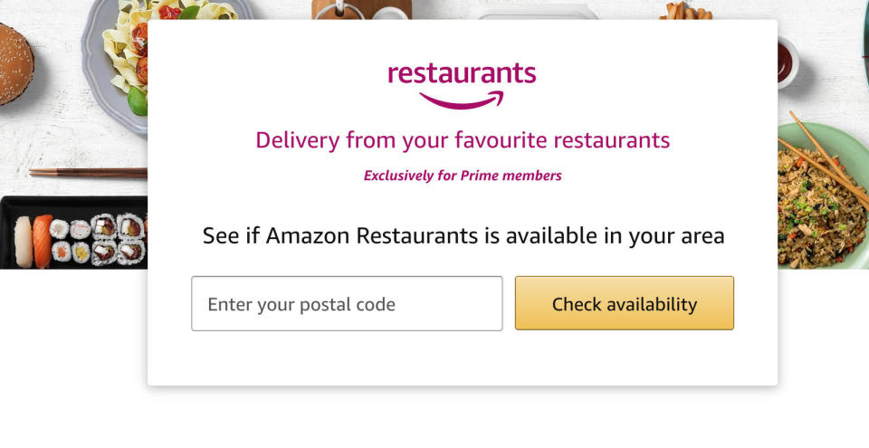 Remember Amazon's takeout and delivery service? The e-retailer's UberEats and