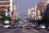 <p>A Scientology building, the Hollywood Wax Museum and Security Pacific called Hollywood Boulevard home in 1985. <br></p>