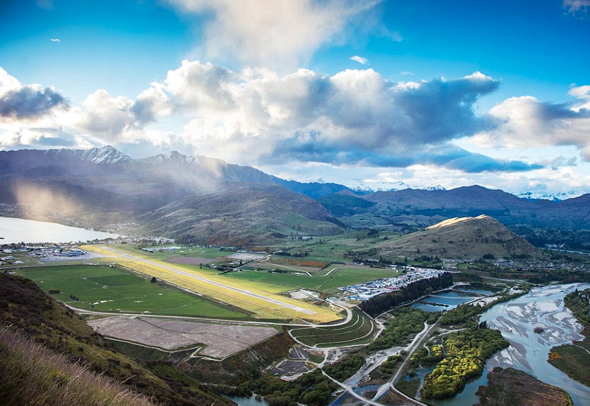 Queenstown voted world's best runway view 2015