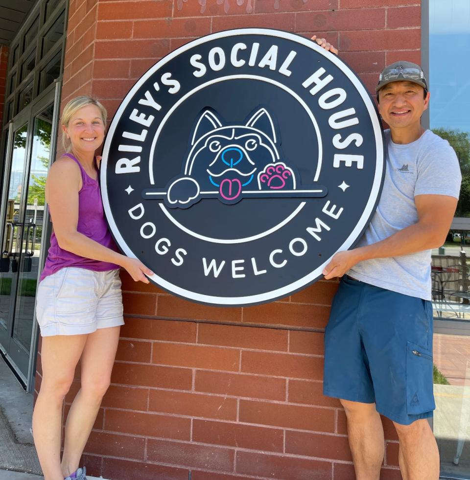 Jessica and John Ludwig opened Riley's Social House & Sandwich Co.'s Third Ward location in 2022.