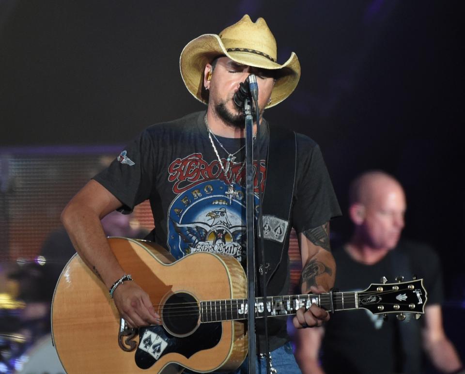 Jason Aldean cancelled the rest of his shows for the week. Copyright: [AFP]