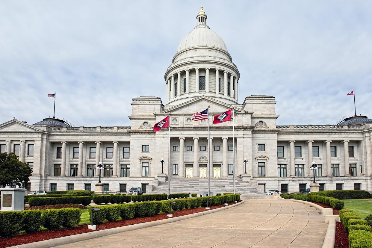 State Capitol of Arkansas in Little Rock, AR