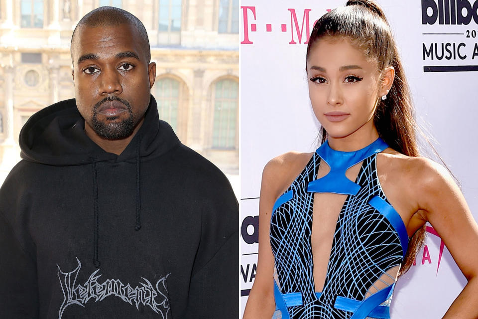 Kanye West Slams Ariana Grande for Joking About Drake Feud