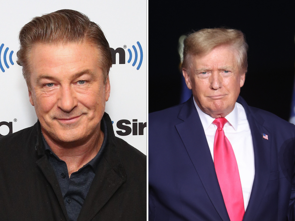 Alec Baldwin and Donald Trump (Getty Images)