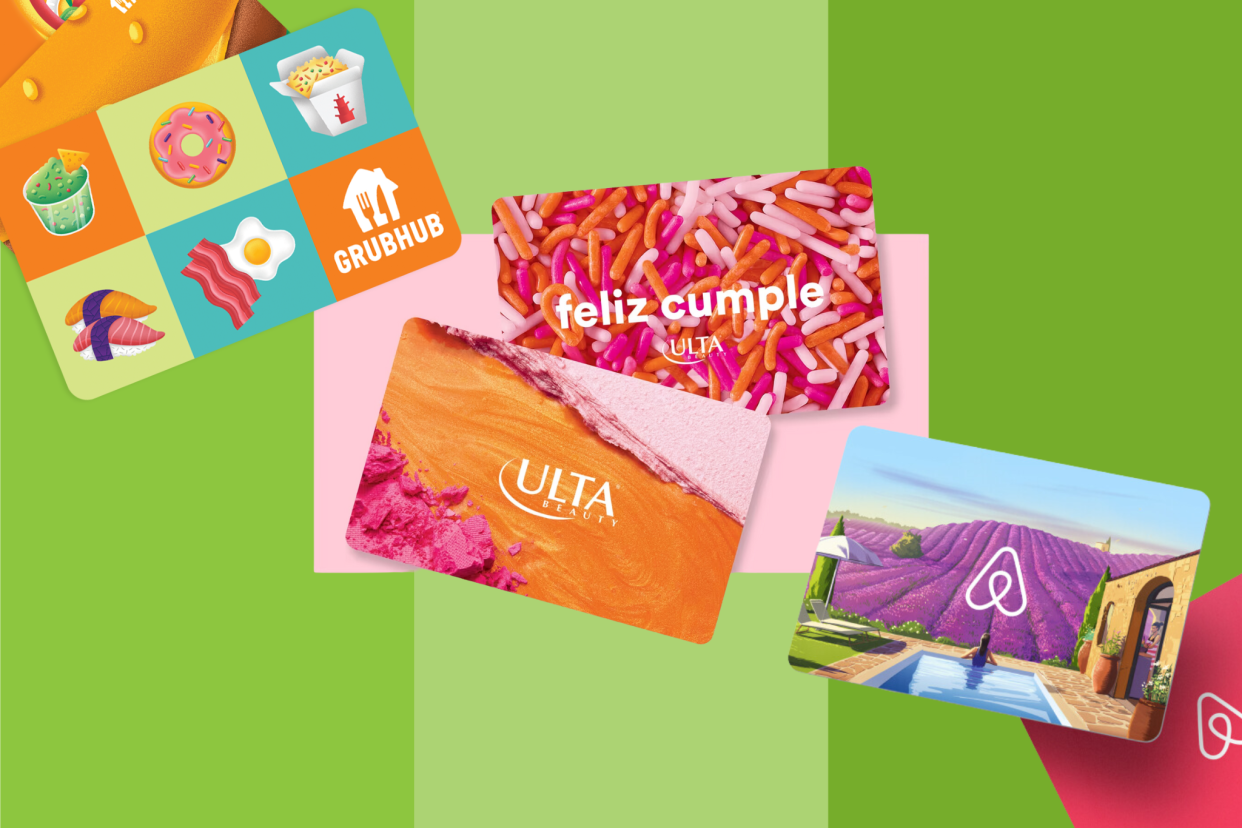 Nope, gift cards aren't always lame or lazy. When done right, they can be an incredibly thoughtful and personalized gift idea. (Grubhub, Ulta, Target)