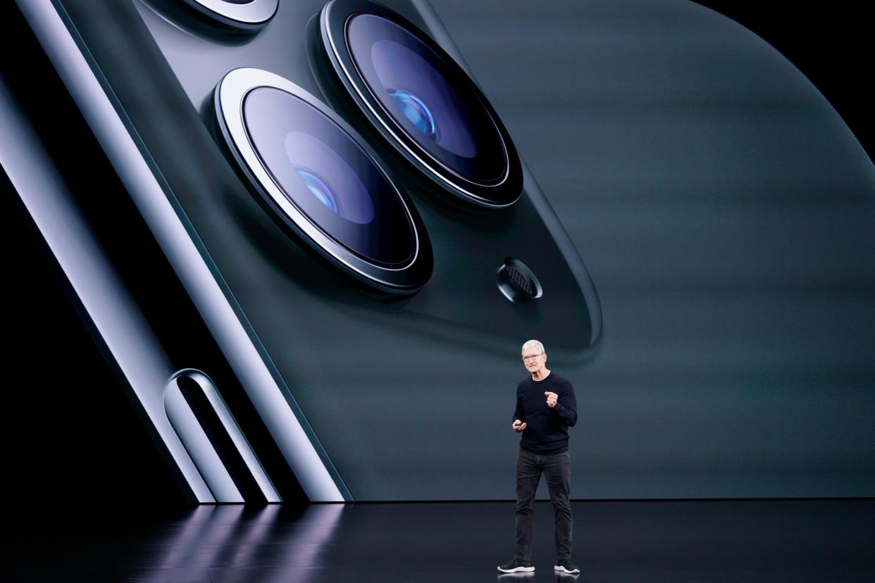 Tim Cook iPhone event 2019