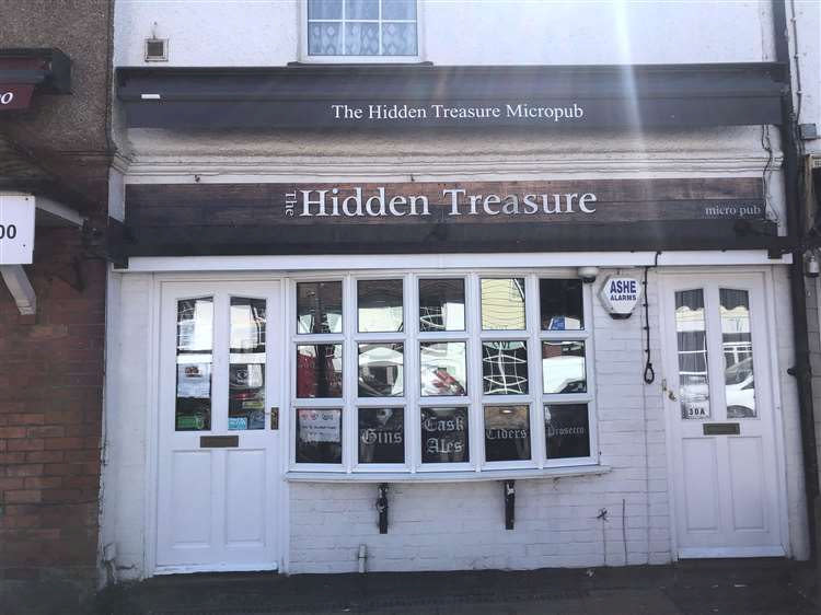 Micropub The Hidden Treasure remains open in Dymchurch but only serves customers between Fridays and Sundays. (SWNS)