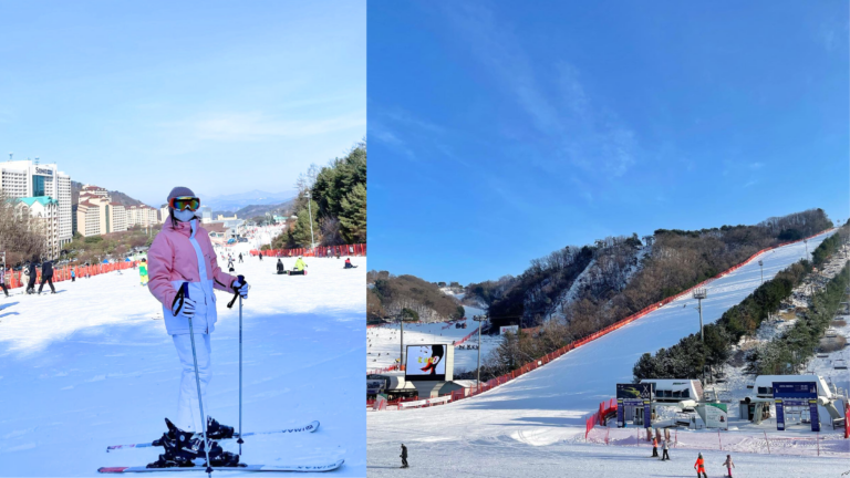 ▲韓國洪川大明滑雪場
（圖／@chichi_o1128, Instagram)